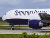 G-DIMB @ EGCC - Monarch Airlines - by Chris Hall