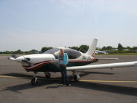 PH-JVD @ LFAT - With my daughter Kirsten at Le Touquet, France - by Alexander van Ketwich