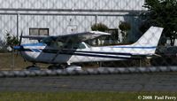 N6694E @ FAY - Local lady hanging about
