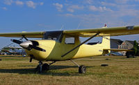 N3094J @ 0VG - Parked in the evening.