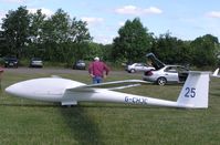 G-CHJC - Rolladen-Schneider LS6 at Husbands Bosworth - by Simon Palmer