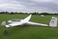 G-CJUE - Rolladen-Schneider LS8 at Bicester - by Simon Palmer