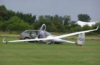 G-CKFD - ASW27B at Bicester - by Simon Palmer