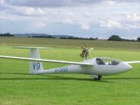 G-CKGD - Ventus 2cT at Bickmarsh - by Simon Palmer