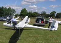 G-CKRT - ASG29 at Hus Bos - by Simon Palmer