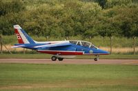 E158 @ EGVA - Taken at the Royal International Air Tattoo 2008 during arrivals and departures (show days cancelled due to bad weather) - by Steve Staunton