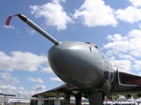 G-VLCN @ EGLF - XH558 parked at Farnborough