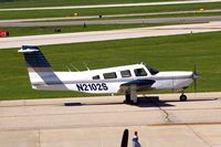 N2102S @ CID - Taxiing to Runway 13 for departure