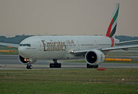 A6-EBV @ LOWW - Emirates with 777- 300 in vienna