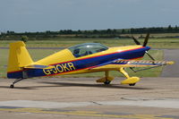 G-JOKR @ EGSU - 2. G-JOKR (EXTRA EA 300/L) at British Aerobatics Championships June 2008 - by Eric.Fishwick