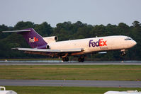 N237FE @ ORF - Fed Ex N237FE (FLT FDX307) from Memphis Int'l (KMEM) landing on RWY 23. This aircraft has been flying for 35 years.