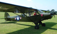 N7238X - 1953 Piper L-18C - a visitor to Baxterley Wings and Wheels 2008 , a grass strip in rural Warwickshire in the UK - by Terry Fletcher