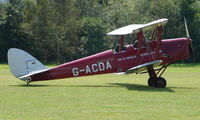 G-ACDA - 1934 Tiger Moth - a visitor to Baxterley Wings and Wheels 2008 , a grass strip in rural Warwickshire in the UK - by Terry Fletcher