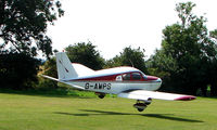 G-AWPS - Piper Pa-28-140 - a visitor to Baxterley Wings and Wheels 2008 , a grass strip in rural Warwickshire in the UK - by Terry Fletcher