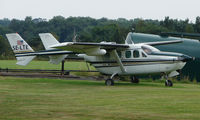 SE-LTE @ EGBM - A swedish registered (but UK based) Cessna 337 at Tatenhill - by Terry Fletcher