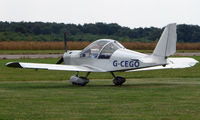 G-CEGO @ EGBM - EV-97A Eurostar at Tatenhill - by Terry Fletcher