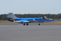 N104RN @ MCF - Starfighters Inc F104 - by Florida Metal
