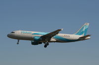 EC-ICT @ EBBR - arrival of flight XG1241 to rwy 25L - by Daniel Vanderauwera