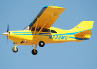 N722MG @ KAPA - On approach to 17L. - by Bluedharma