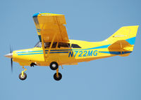 N722MG @ KAPA - On approach to 17L. - by Bluedharma