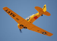 N48JC @ KAPA - Flying over APA.