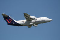 OO-DJL @ EBBR - flight SN2547 is taking off from rwy 07R