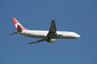 TC-JFN @ EBBR - flight TK1938 is taking off from rwy 07R - by Daniel Vanderauwera