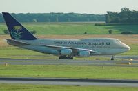 HZ-AIF @ LOWW - Saudi Arabian Airlines  Boeing 747-SP68 - by Delta Kilo