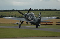 G-RUMM @ EGSU - 1. The Bearcat at Duxford Flying Legends Air Show July 2008