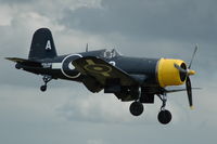 G-FGID @ EGSU - 43. The Corsair at Duxford Flying Legends Air Show July 2008 - by Eric.Fishwick