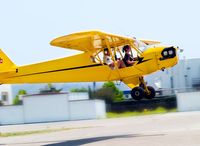 N7020H @ KLPC - At West Coast Piper Cub Fly-in 2008 Lompoc