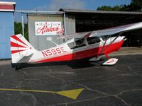 N59SE @ DTN - at Marion Cole hangar - by Carl Hennigan