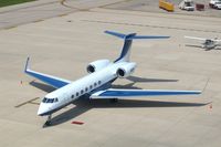 N5PG @ CID - On the Landmark Ramp.  Seen from the catwalk around the control tower cab.