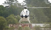 N135DU @ LBT - Lining up for her parking spot