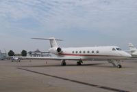N35CD @ KBNA - G-V on the ramp - by Tom Cooke