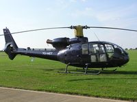 YU-HET @ EGBK - SA341 Gazelle visiting Sywell