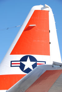 1718 @ KBJC - Tail detail. Parked on display at Jeffco.