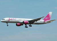 RA-73018 @ LEBL - Mike-Oscar-Victor on final to RWY 25R. - by Jorge Molina