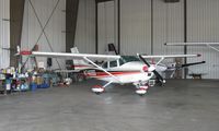 N7469Q @ KAXN - In the hangar. - by Kreg Anderson