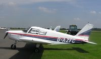 G-AZFC @ EGBT - PA-28 at Turweston