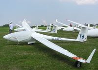 G-CJYD @ EGTB - Schleicher ASW27 at Booker - by Simon Palmer