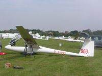 G-CHHH - Rolladen-Schneider LS6 at Bicester - by Simon Palmer