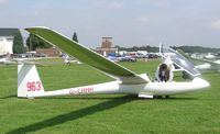 G-CHHH - Rolladen-Schneider LS6 at Bicester - by Simon Palmer