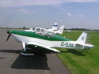 G-OJVA @ EGBT - Vans RV-6 visiting Turweston
