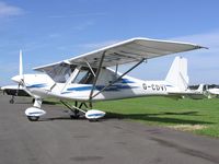 G-CDVI @ EGBT - Ikarus C42 visiting Turweston - by Simon Palmer