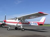 G-FINA @ EGBT - Cessna F150L based at Turweston