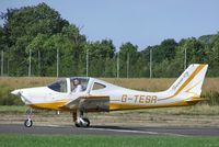 G-TESR @ EGBT - Newly-built Sierra RG taking off on a test flight