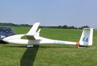G-DHYL @ EGTB - Ventus 2A - by Simon Palmer