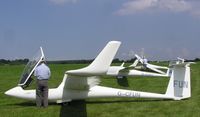 G-CFUN @ EGTB - ASW20CL - by Simon Palmer