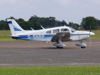 G-BNRP @ EGTC - cn 28-7790528 BONUS AVIATION LTD. previous reg. N984BT - by Chris Hall